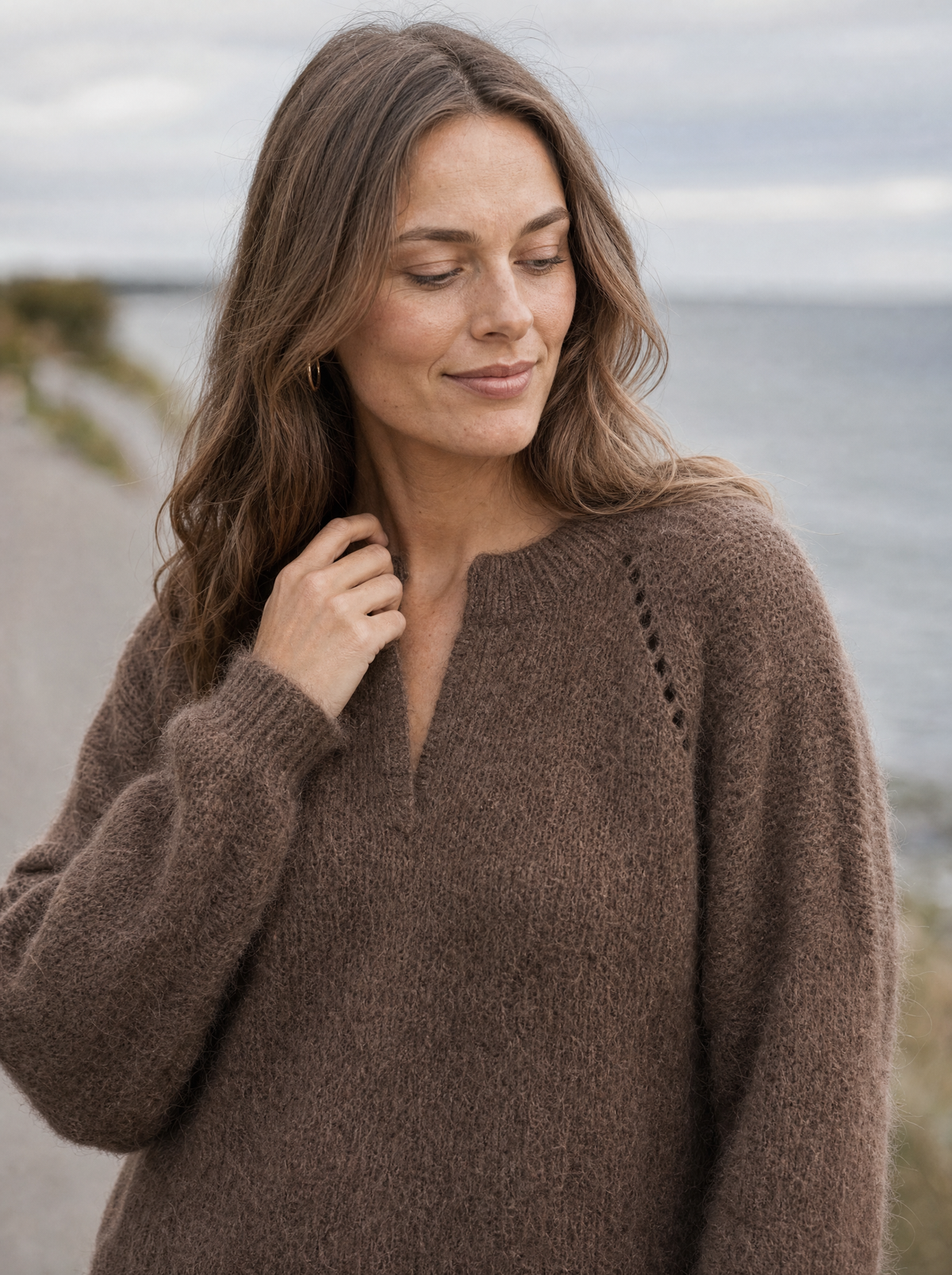 SibinLinnebjerg | Strik | Amelia | Brun