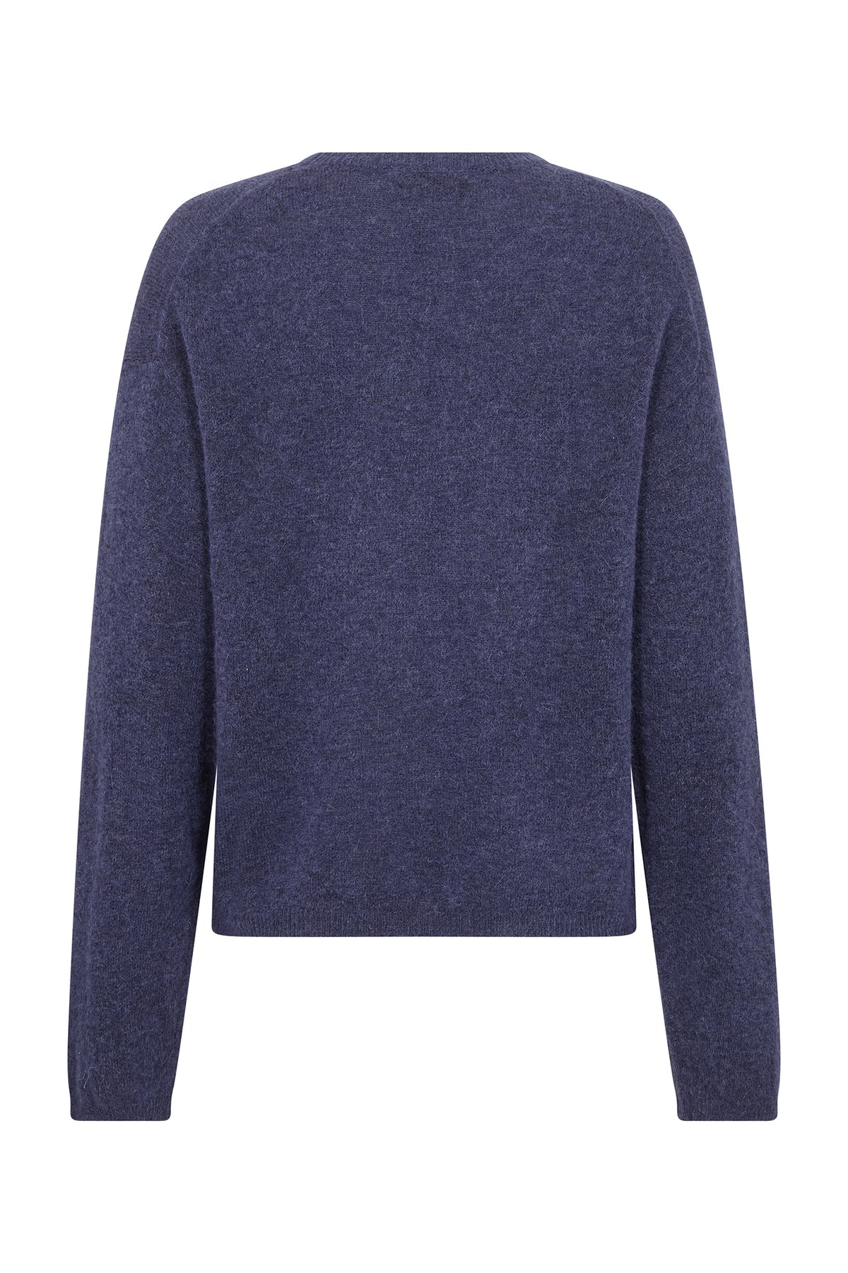 Mos Mosh Strik | MMMape O-Neck Knit | Crown Blue