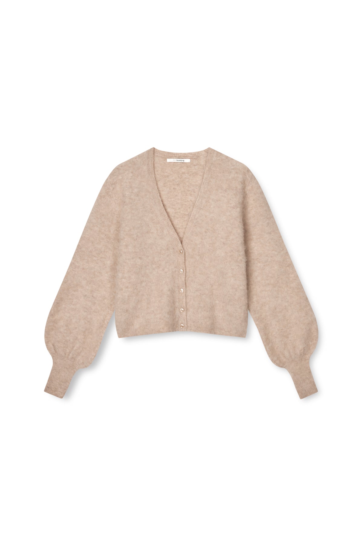 SibinLinnebjerg Cardigan | Audry | Light Melange Sand