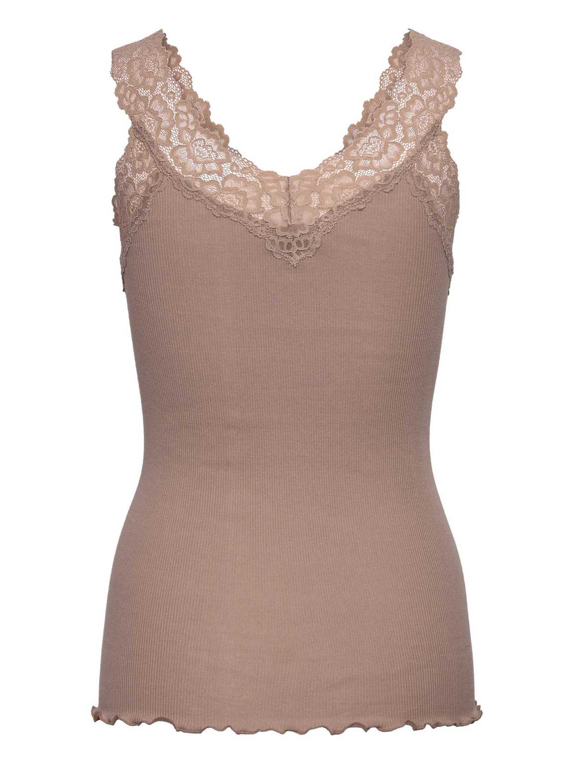 Rosemunde Top | RWBernadine Lace | Mocha Meringue