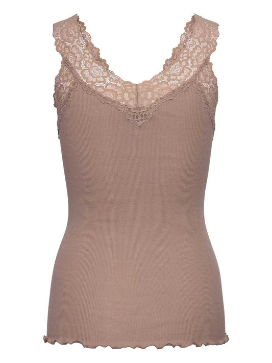 Rosemunde Top | RWBernadine Lace | Mocha Meringue