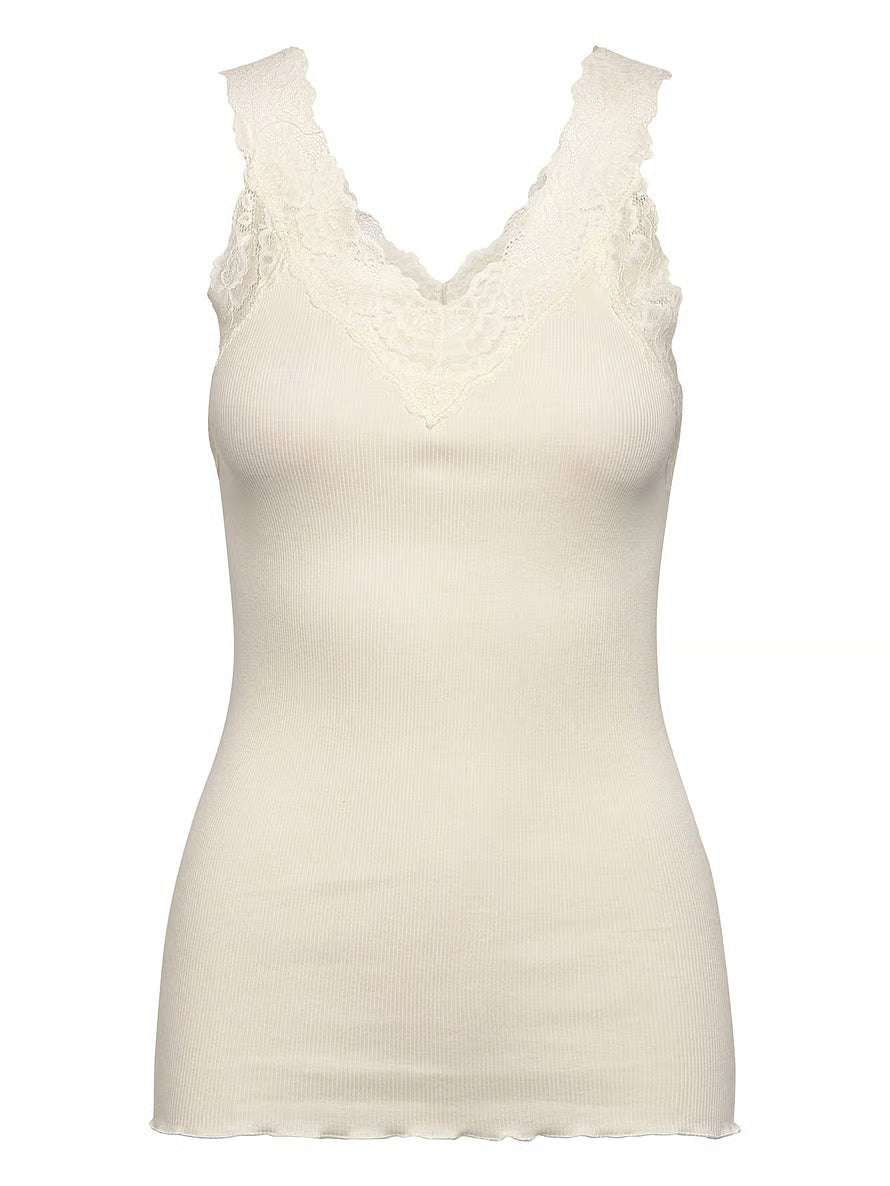 Rosemunde Top | RWBernadine Lace | Hvid