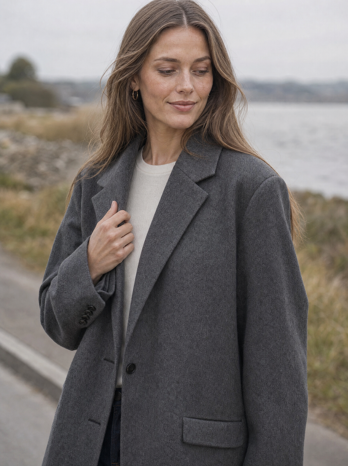 CROWD Copenhagen | Blazer | Suh | Uld | Grey