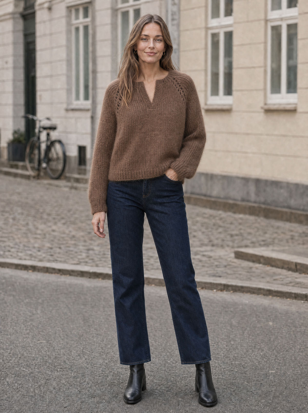 SibinLinnebjerg | Strik | Amelia | Brun