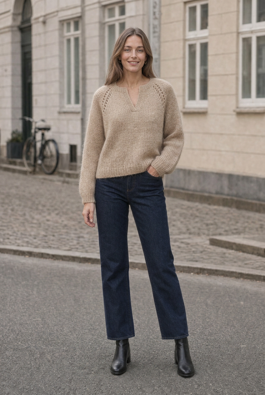 SibinLinnebjerg | Strik | Amelia | Brun