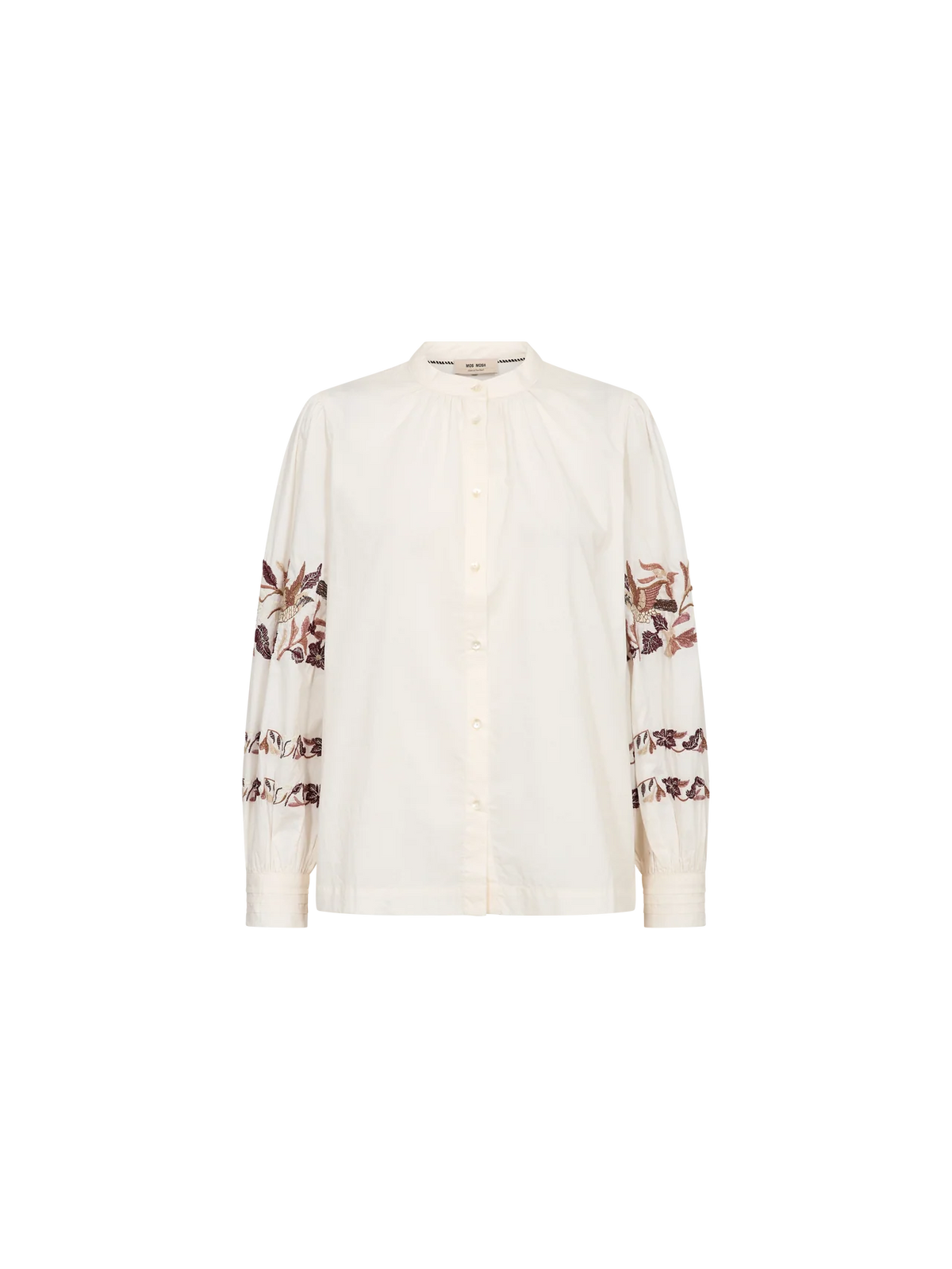 Mos Mosh Shirt | MMNotto Embroid | Ecru