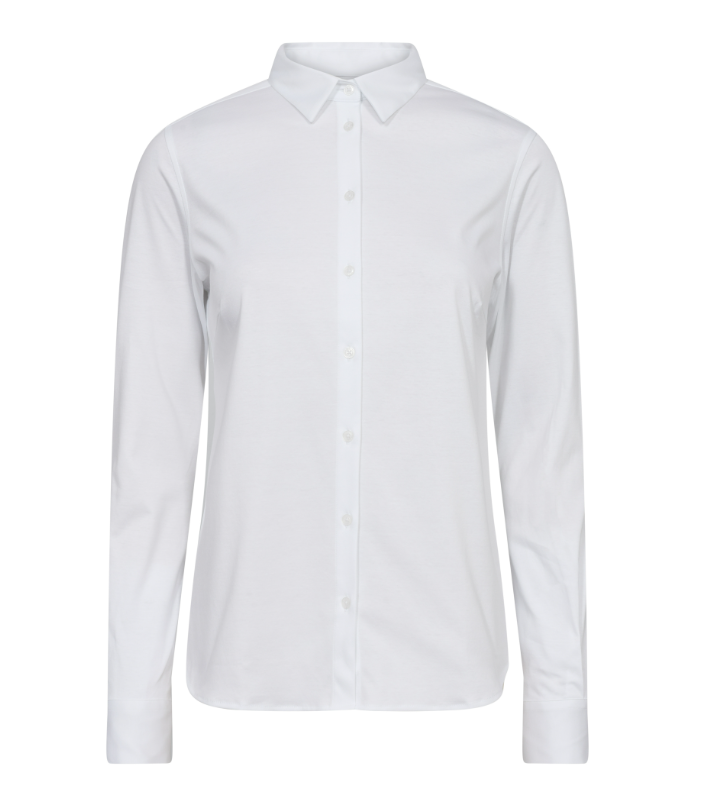 Mos Mosh Skjorte |MMTina Jersey Shirt |Hvid