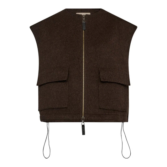 Mos Mosh Vest | MMElise Loisa Wool Vest | Delicioso