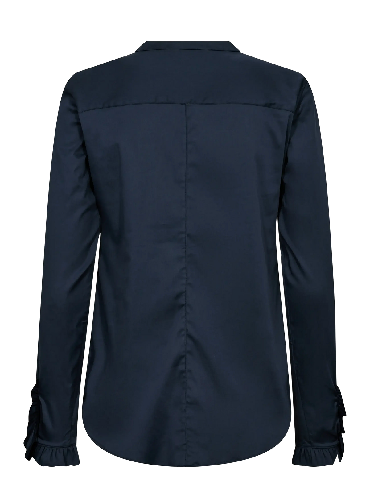 Mos Mosh Skjorte | MMTina Jersey Shirt | Crown Blue