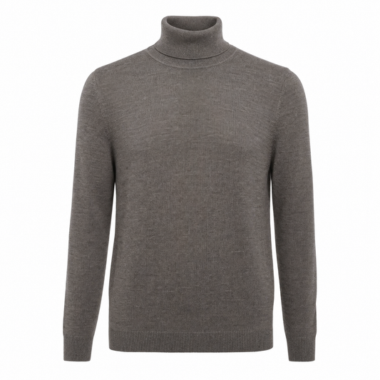 SibinLinnebjerg | Cardigan | Denver | Merino | Taupe