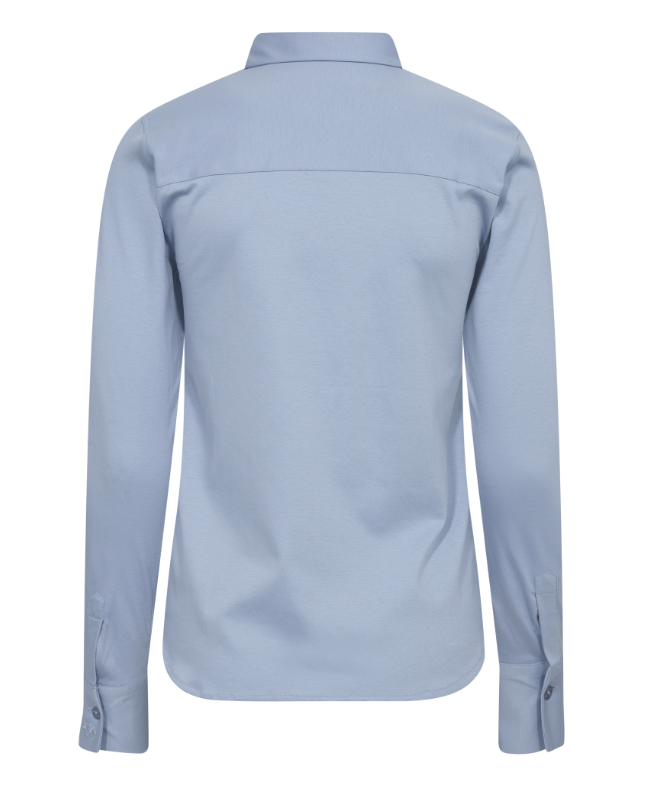 Mos Mosh Skjorte |MMTina Jersey Shirt |Lyseblå